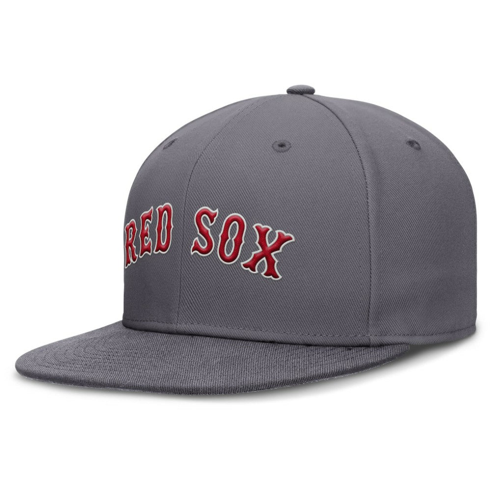 Boston Red Sox Performance True Fitted Hat Gray