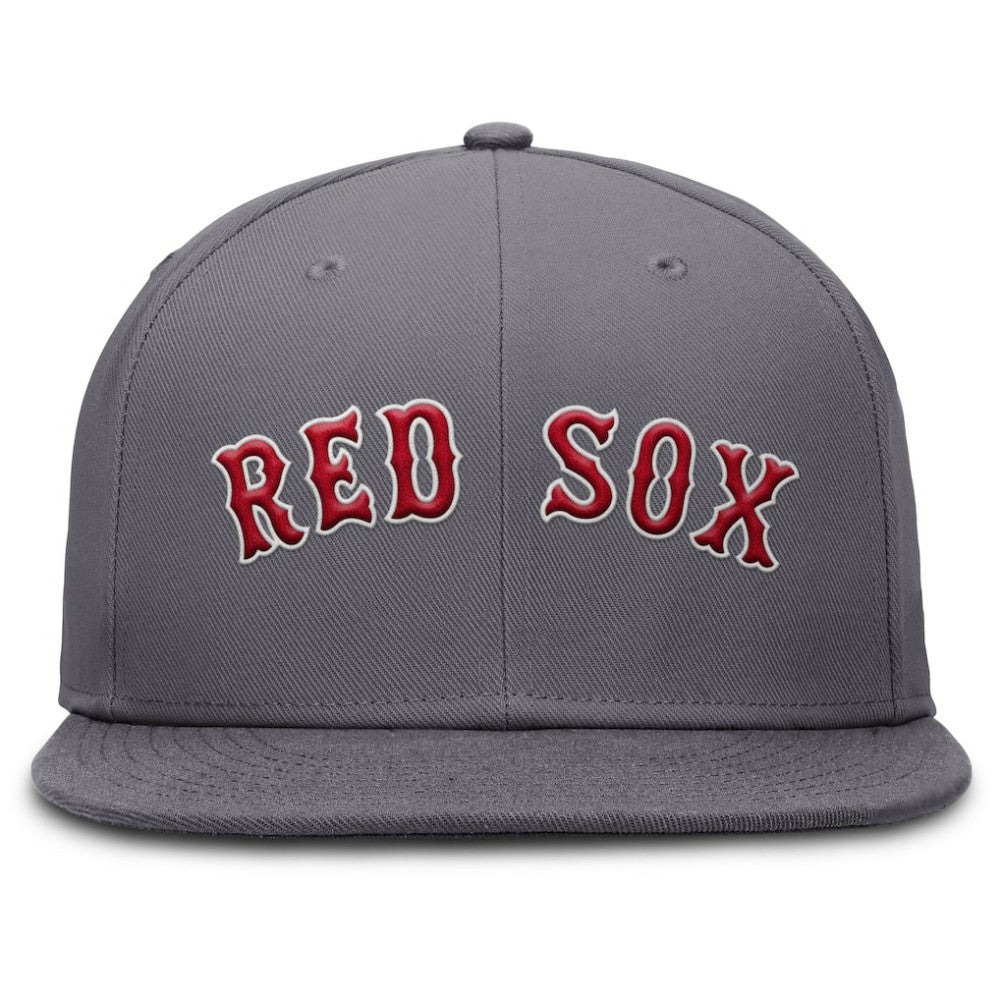 Boston Red Sox Performance True Fitted Hat Gray
