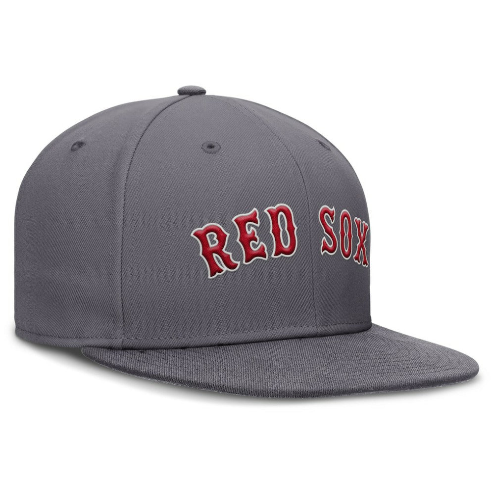 Boston Red Sox Performance True Fitted Hat Gray