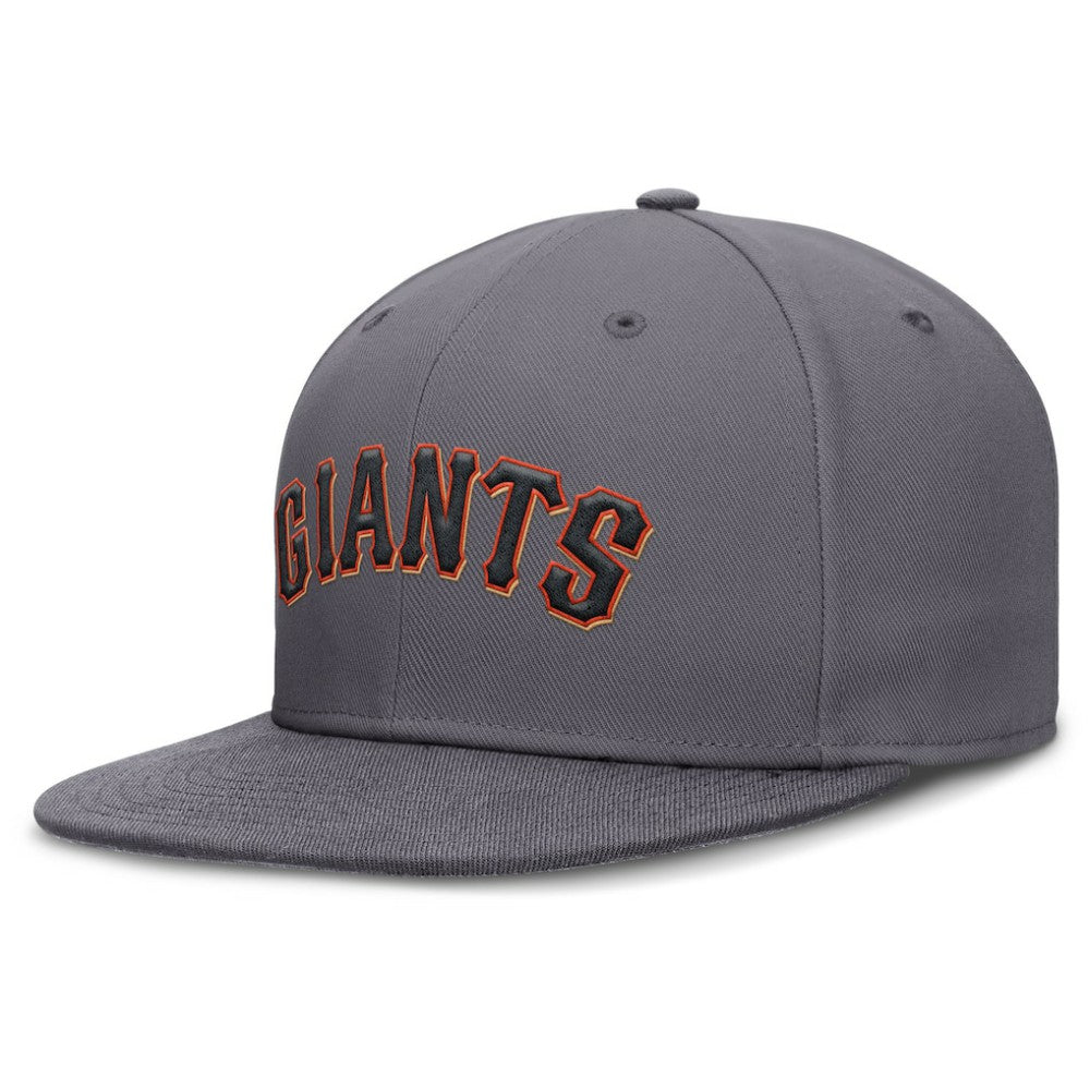 San Francisco Giants Performance True Fitted Hat Gray