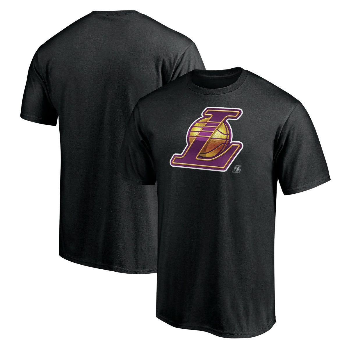 Los Angeles Lakers Midnight Mascot T-Shirt - Black on sale