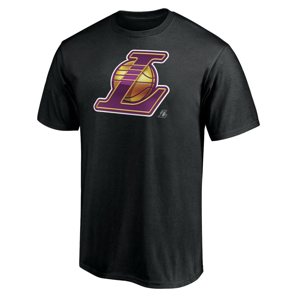 Los Angeles Lakers Midnight Mascot T-Shirt - Black on sale