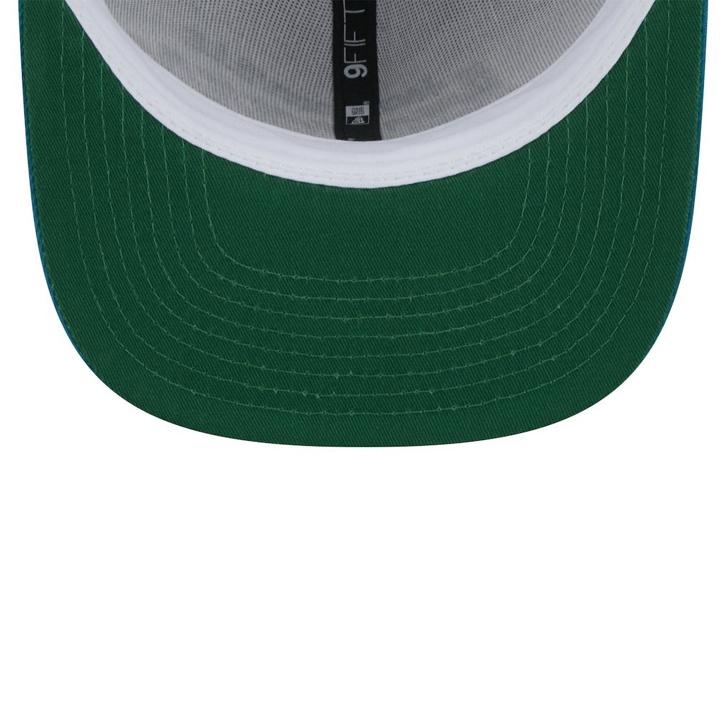 Jacksonville Jaguars New Era Throwback Sparky Original Fit 9FIFTY Snapback Hat - White/Teal discount
