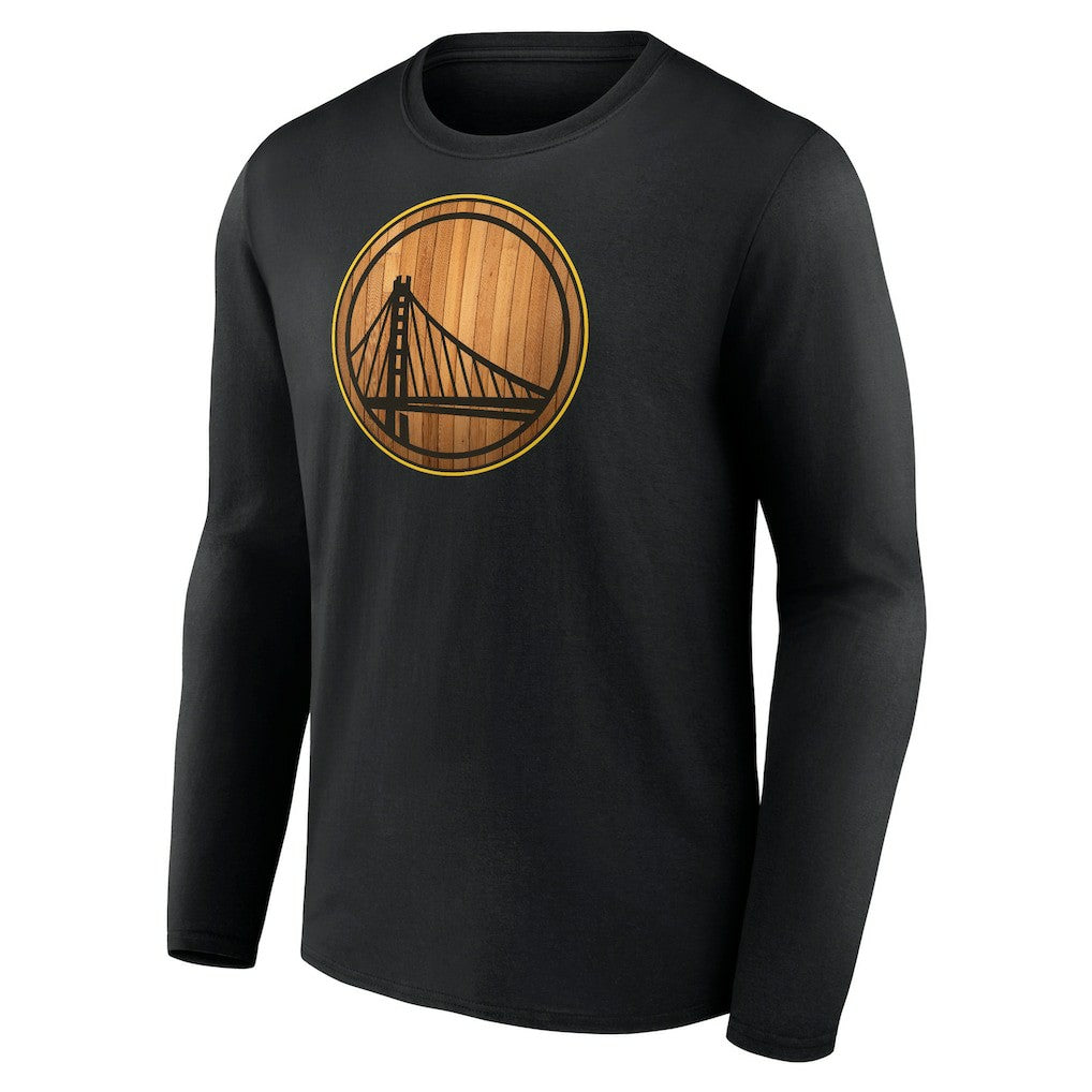 Golden State Warriors Hardwood Long Sleeve T-Shirt sale - Black shop