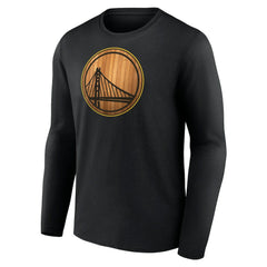 Golden State Warriors Hardwood Long Sleeve T-Shirt sale - Black shop