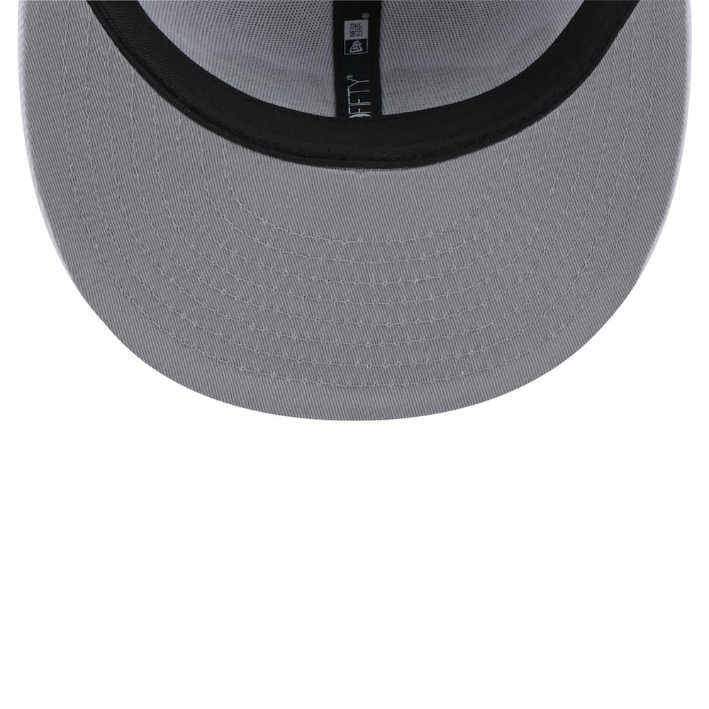 Jacksonville Jaguars New Era Throwback Crawl Omaha 59FIFTY Fitted Hat - White on sale