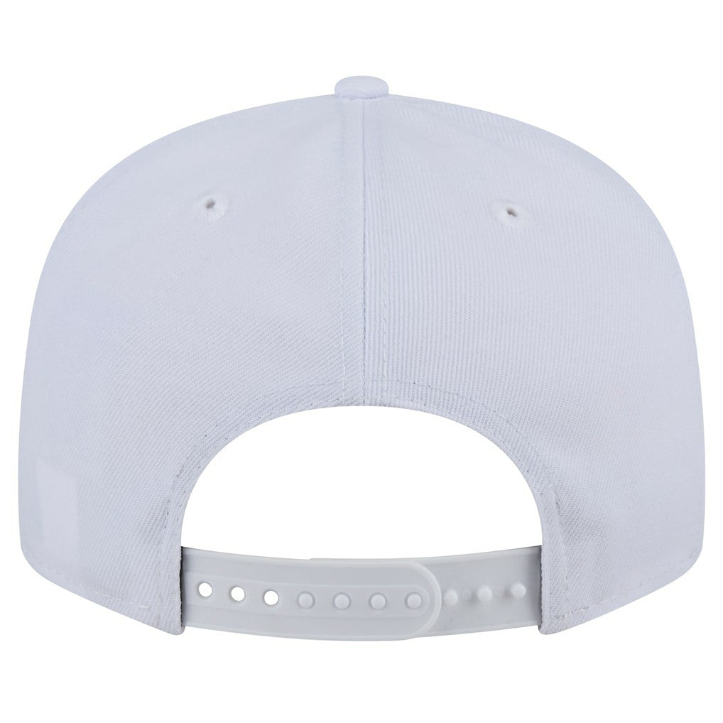 Jacksonville Jaguars New Era Throwback Crawl Standard 9FIFTY Snapback Hat - White sale