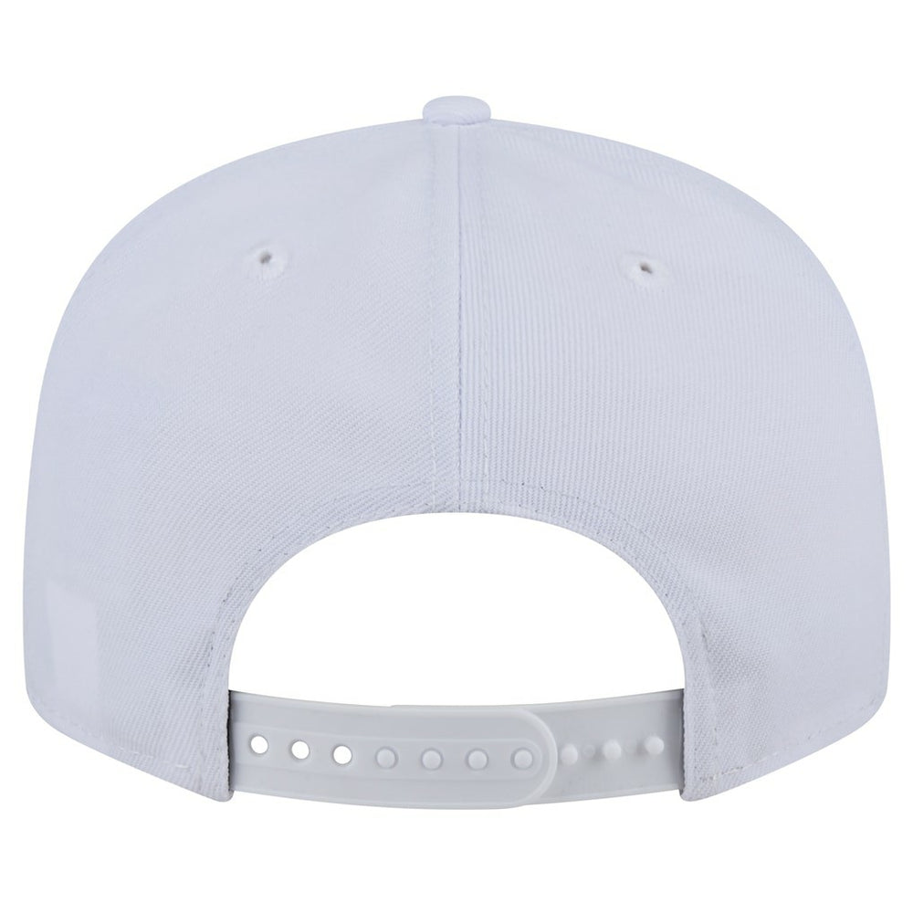 Jacksonville Jaguars New Era Throwback Crawl Standard 9FIFTY Snapback Hat - White sale