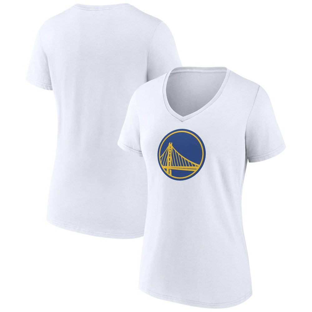 Golden State Warriors Women's Alternate Logo V-Neck T-Shirt sale - White outlet