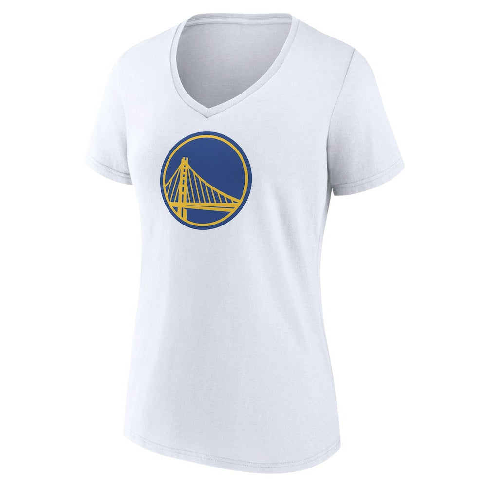 Golden State Warriors Women's Alternate Logo V-Neck T-Shirt sale - White outlet