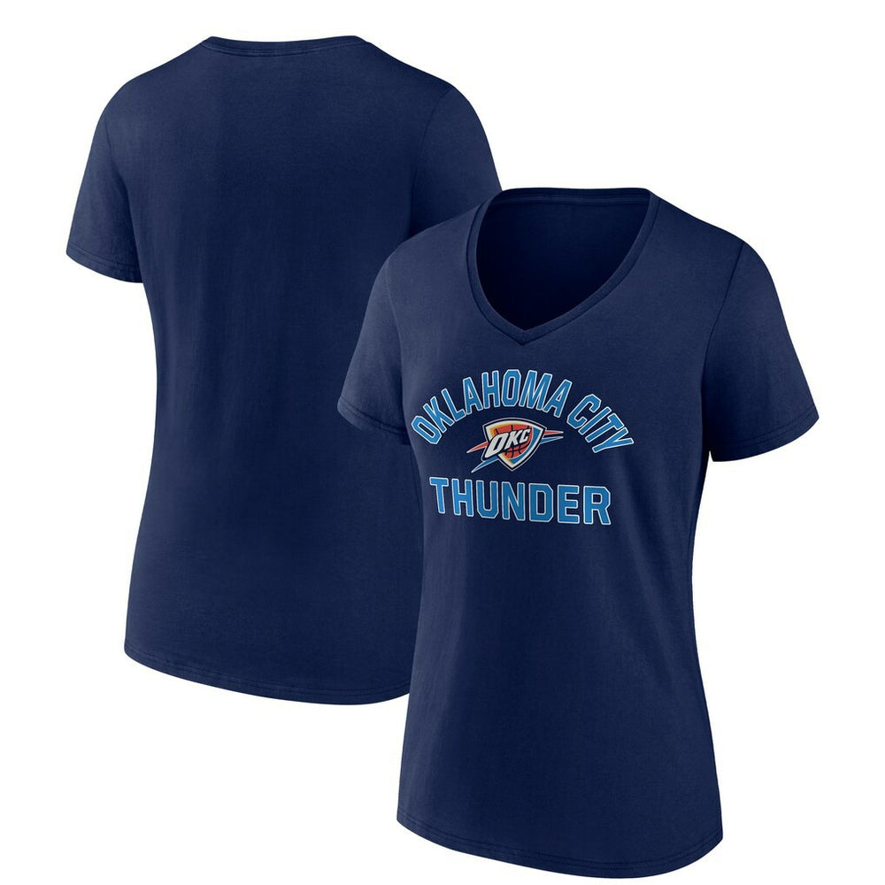 Oklahoma City Thunder Women's Overtime V-Neck T-Shirt - Navy shop