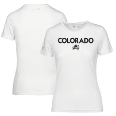 Colorado Avalanche Levelwear Women's Maddox City Capsule T-Shirt - White T-shirts