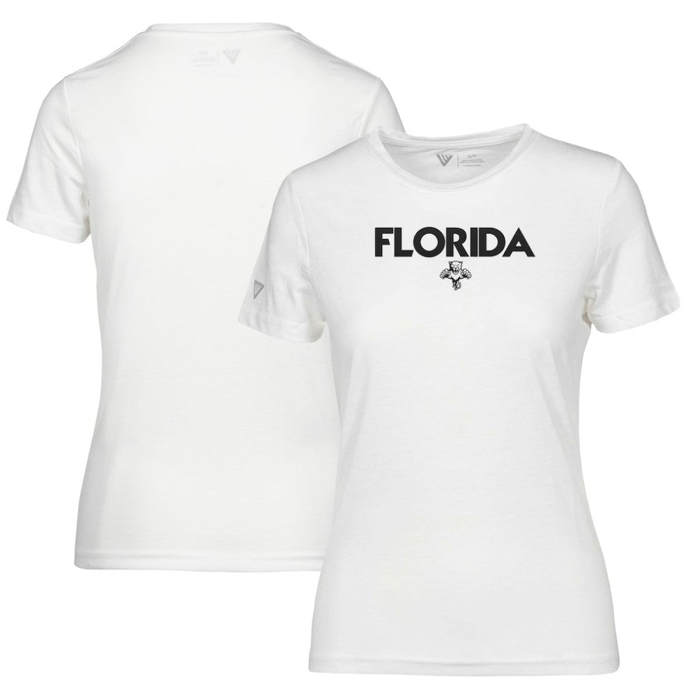 Florida Panthers Levelwear Women's Maddox City Capsule T-Shirt - White T-shirts