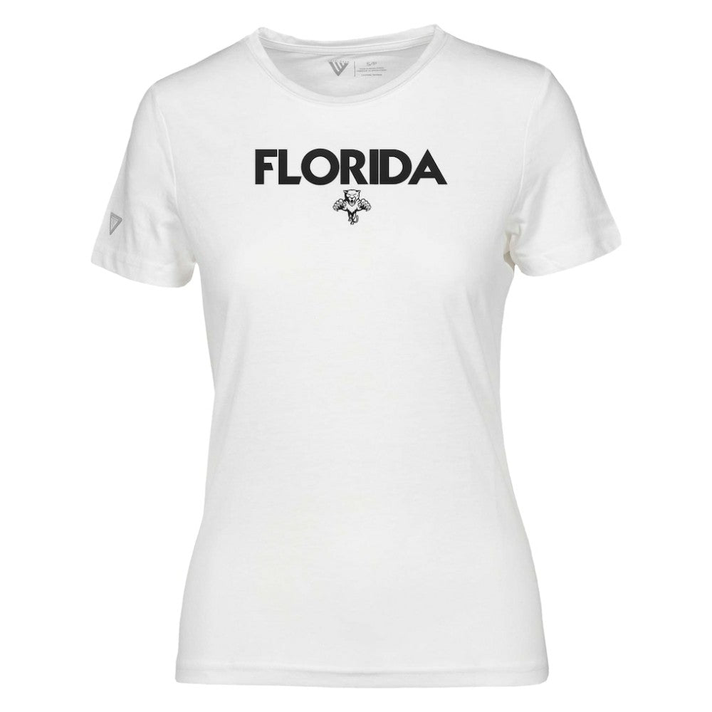 Florida Panthers Levelwear Women's Maddox City Capsule T-Shirt - White T-shirts