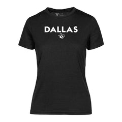 Dallas Stars Levelwear Women's Maddox City Capsule T-Shirt - Black T-shirts