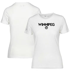 Winnipeg Jets Levelwear Women's Maddox City Capsule T-Shirt - White T-shirts
