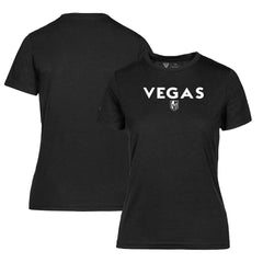 Vegas Golden Knights Levelwear Women's Maddox City Capsule T-Shirt - Black T-shirts