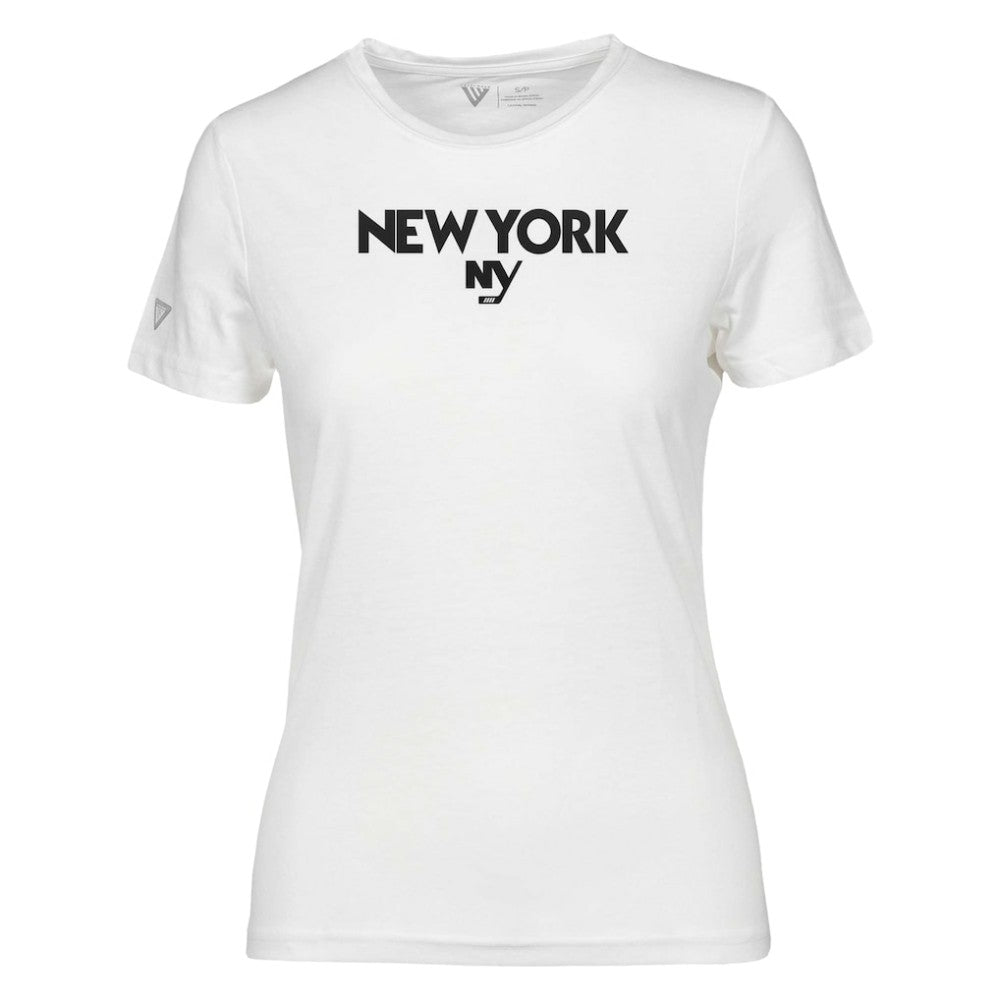 New York Islanders Levelwear Women's Maddox City Capsule T-Shirt - White T-shirts