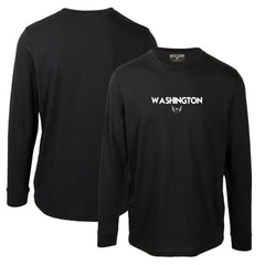 Washington Capitals Levelwear Oscar City Capsule Long Sleeve T-Shirt - Black T-shirts