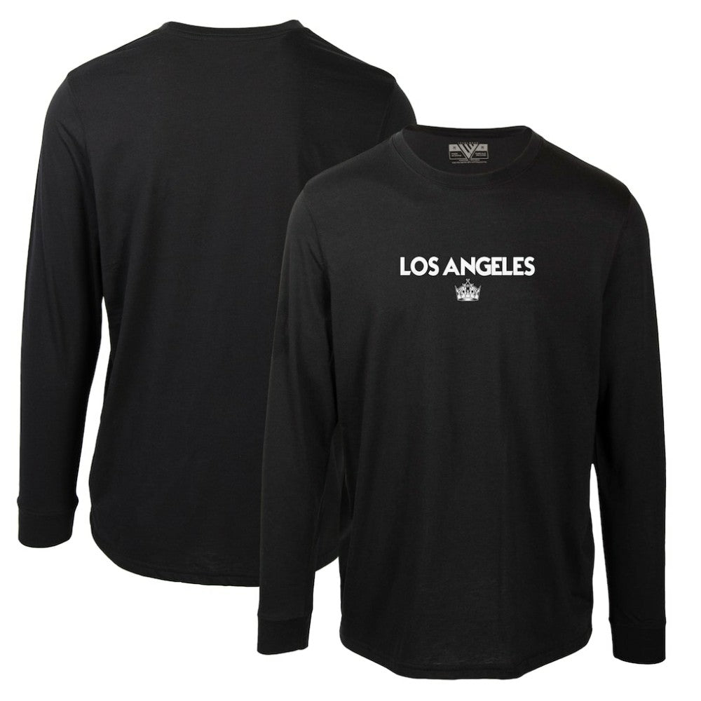 Los Angeles Kings Levelwear Oscar City Capsule Long Sleeve T-Shirt - Black T-shirts