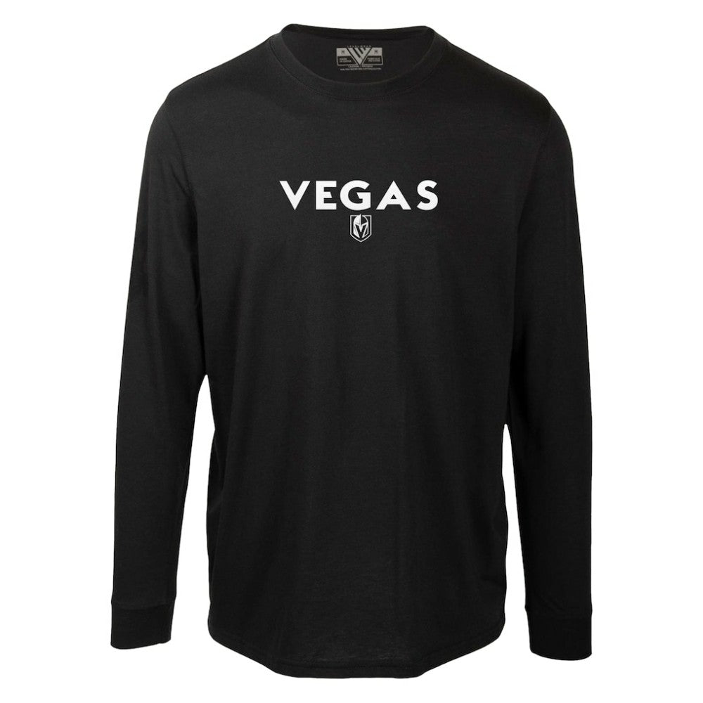 Vegas Golden Knights Levelwear Oscar City Capsule Long Sleeve T-Shirt - Black T-shirts