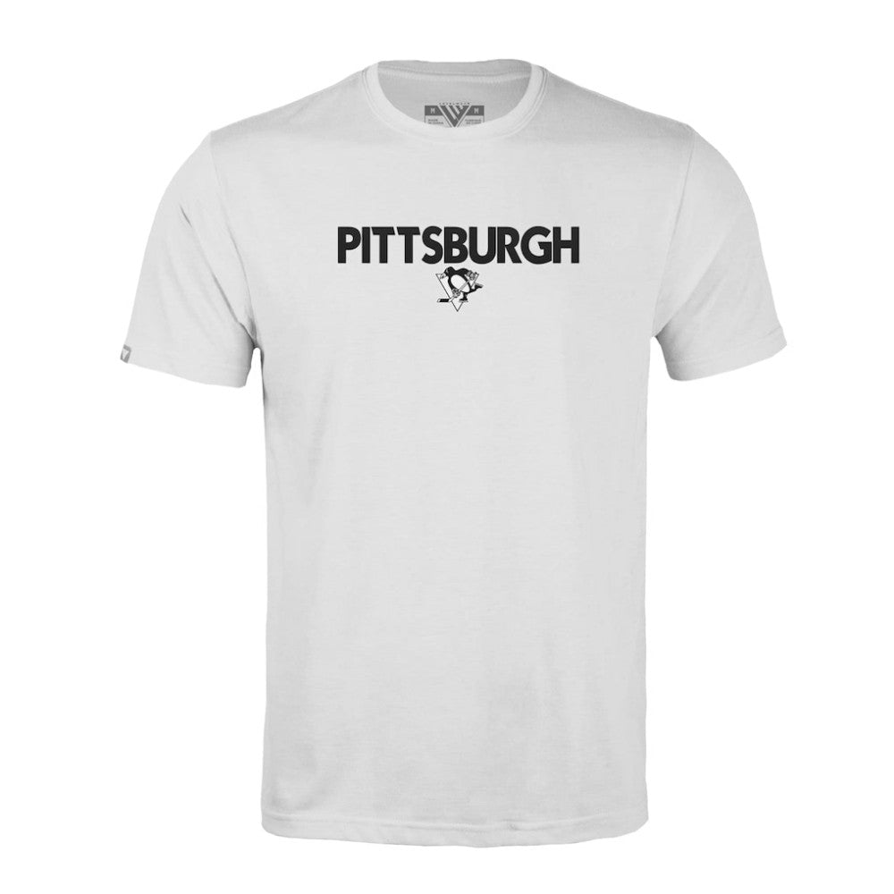Pittsburgh Penguins Levelwear Richmond City Capsule T-Shirt - White T-shirts