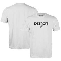 Detroit Red Wings Levelwear Richmond City Capsule T-Shirt - White T-shirts