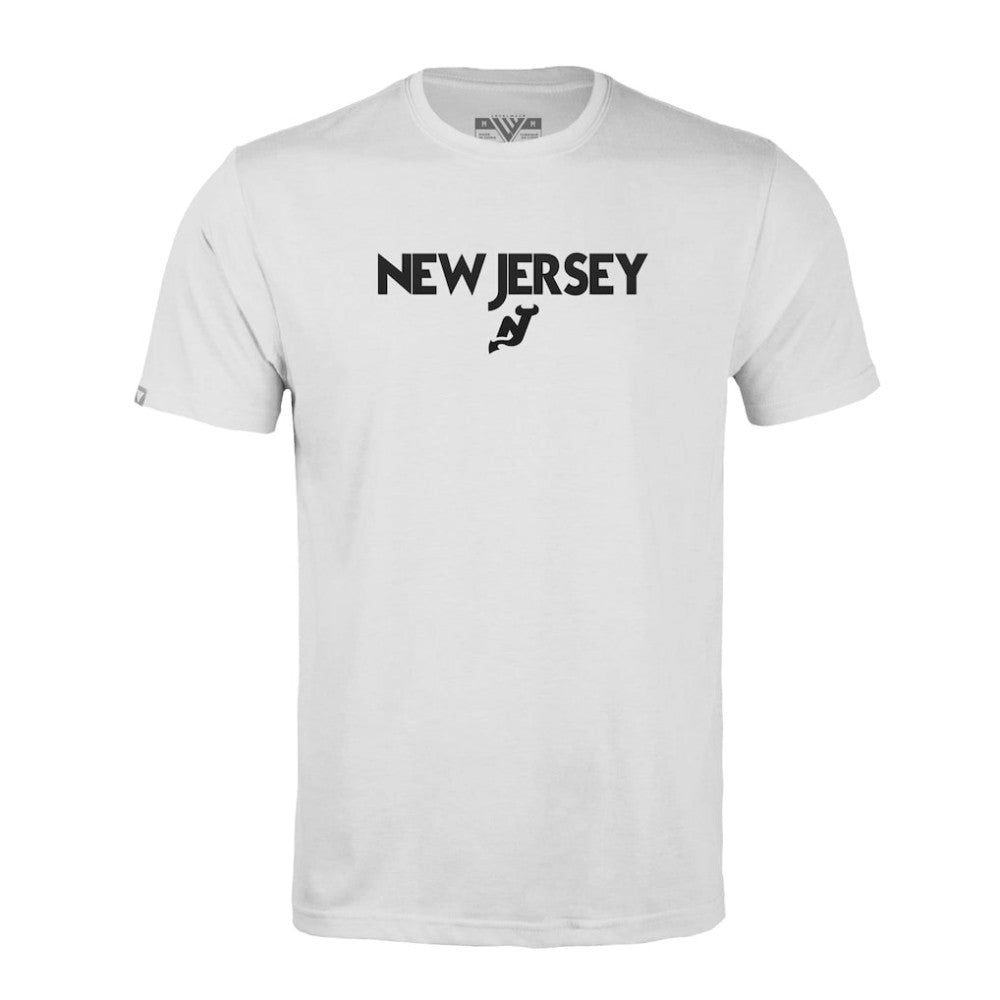 New Jersey Devils Levelwear Richmond City Capsule T-Shirt - White T-shirts