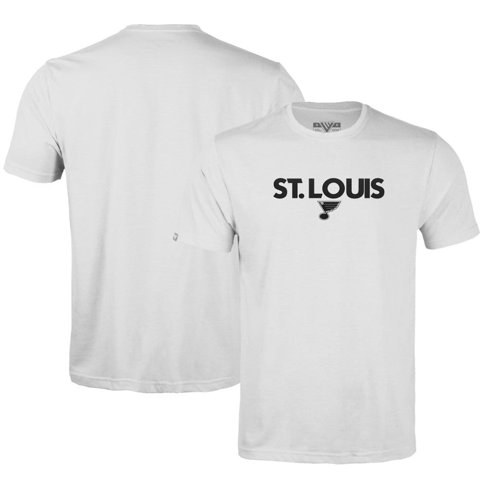 St. Louis Blues Levelwear Richmond City Capsule T-Shirt - White T-shirts