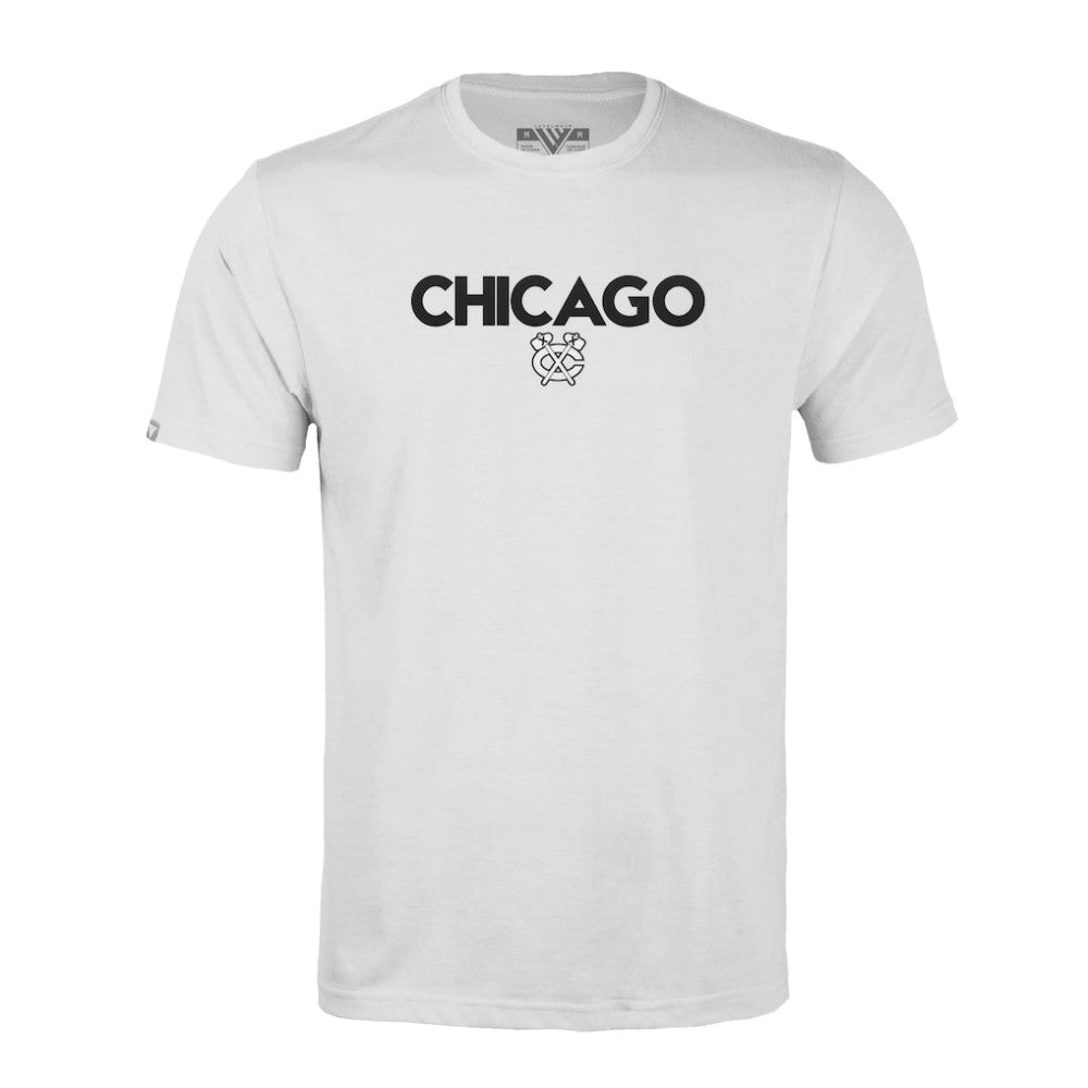 Chicago Blackhawks Levelwear Richmond City Capsule T-Shirt - White T-shirts
