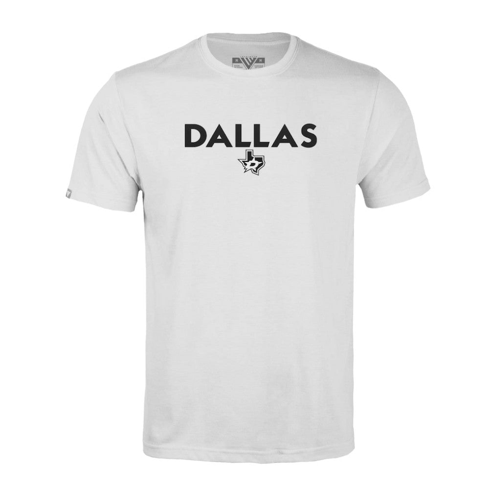 Dallas Stars Levelwear Richmond City Capsule T-Shirt - White T-shirts