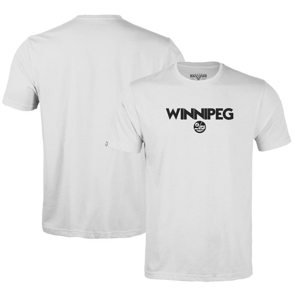 Winnipeg Jets Levelwear Richmond City Capsule T-Shirt - White T-shirts