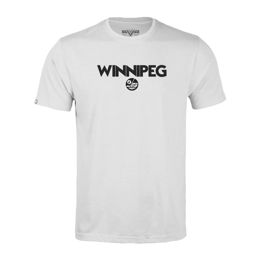 Winnipeg Jets Levelwear Richmond City Capsule T-Shirt - White T-shirts