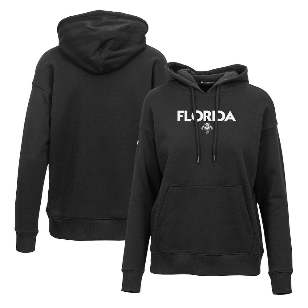 Florida Panthers Levelwear Women's Adorn City Capsule Pullover Hoodie - Black Hoodies