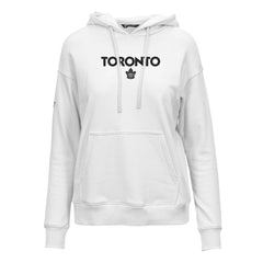 Toronto Maple Leafs Levelwear Women's Adorn City Capsule Pullover Hoodie - White Hoodies