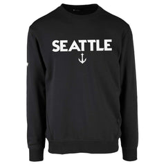 Seattle Kraken Levelwear Zane City Capsule Pullover Sweatshirt - Black Sweatshirts