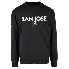 San Jose Sharks Levelwear Zane City Capsule Pullover Sweatshirt - Black Sweatshirts