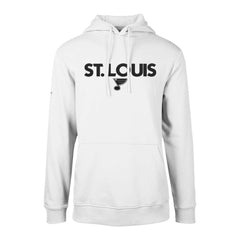 St. Louis Blues Levelwear Podium City Capsule Pullover Hoodie - White Hoodies