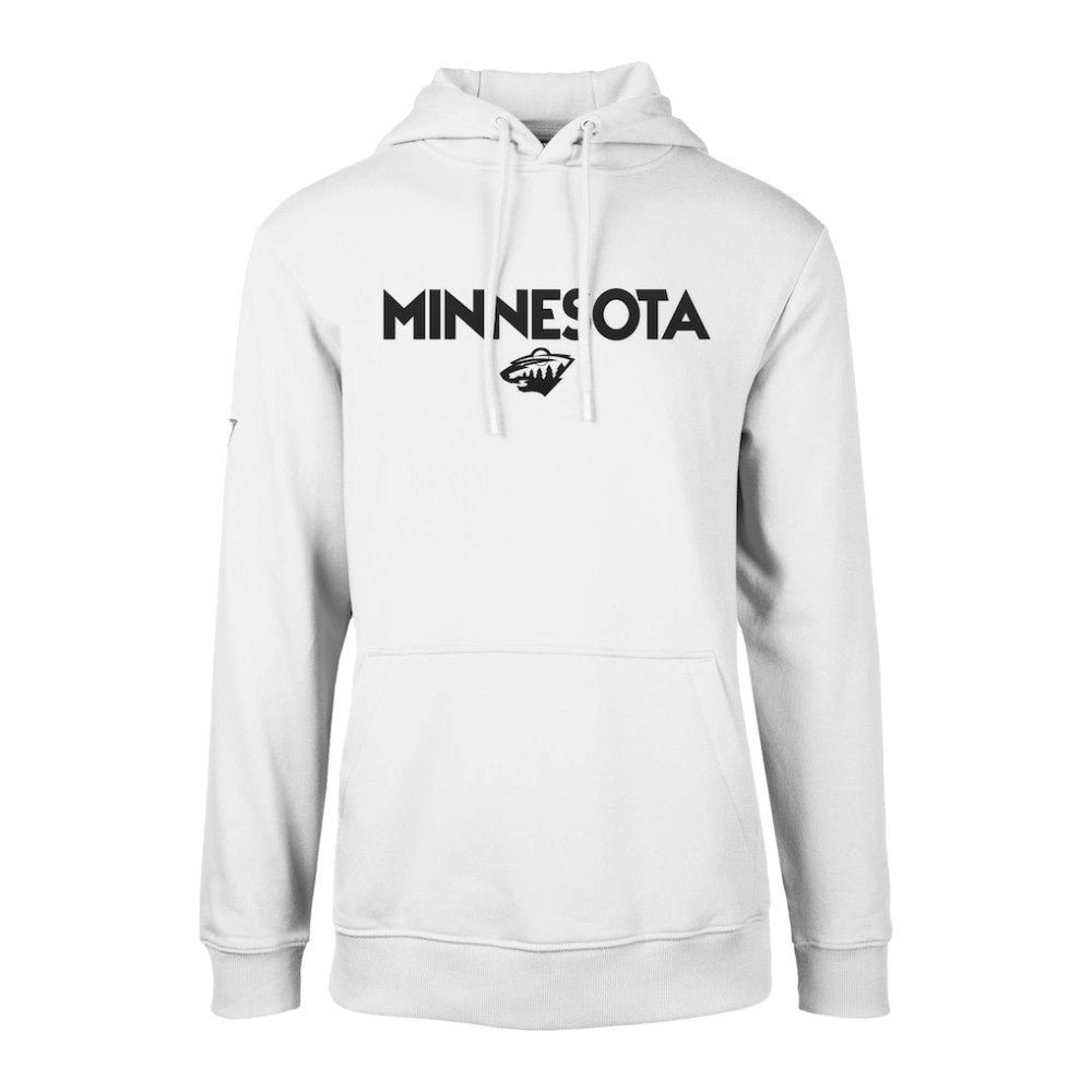 Minnesota Wild Levelwear Podium City Capsule Pullover Hoodie - White Hoodies