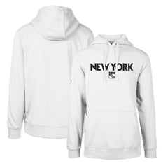 New York Rangers Levelwear Podium City Capsule Pullover Hoodie - White Hoodies