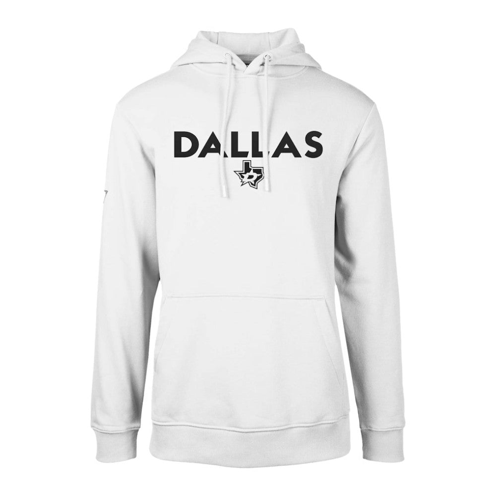Dallas Stars Levelwear Podium City Capsule Pullover Hoodie - White Hoodies