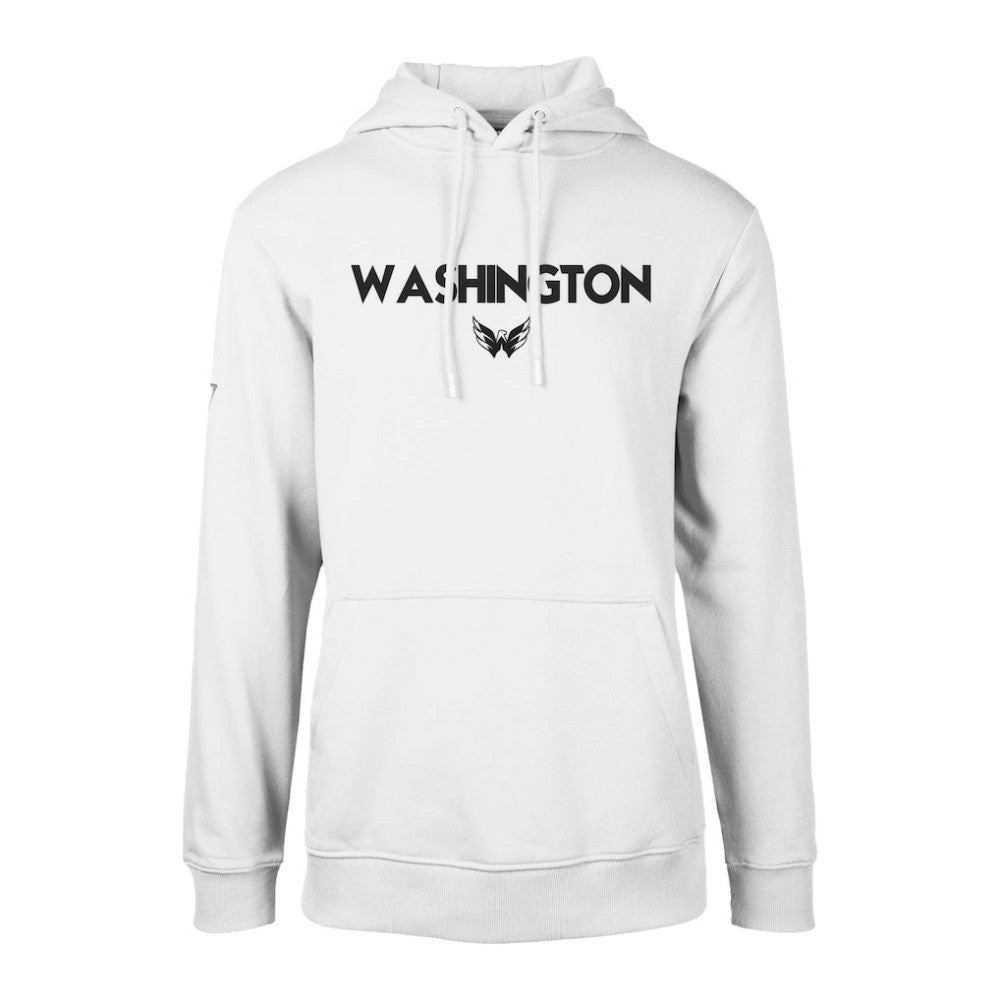 Washington Capitals Levelwear Podium City Capsule Pullover Hoodie - White Hoodies