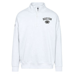 Boston Bruins Levelwear Murray City Capsule Quarter-Zip Sweatshirt - White Sweatshirts