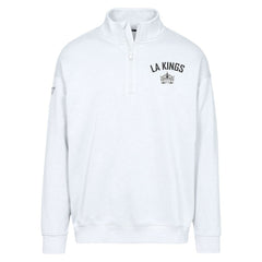 Los Angeles Kings Levelwear Murray City Capsule Quarter-Zip Sweatshirt - White Sweatshirts