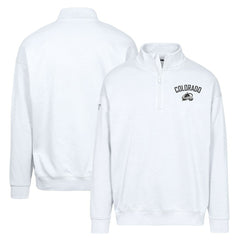 Colorado Avalanche Levelwear Murray City Capsule Quarter-Zip Sweatshirt - White Sweatshirts