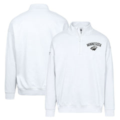 Minnesota Wild Levelwear Murray City Capsule Quarter-Zip Sweatshirt - White Sweatshirts