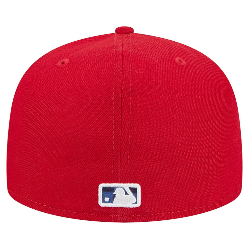 St. Louis Cardinals Checkered Undervisor 59FIFTY Fitted Hat Red