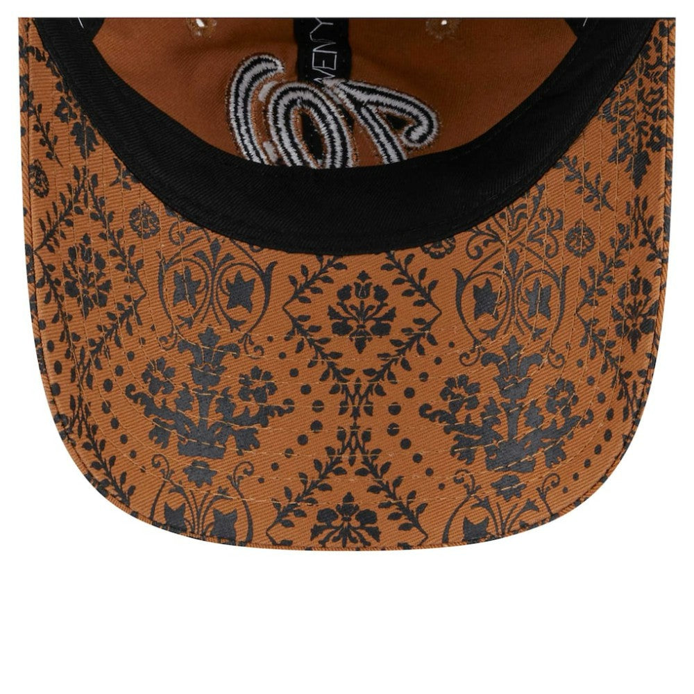 Washington Nationals Women's Vintage Deco 9TWENTY Adjustable Hat Brown