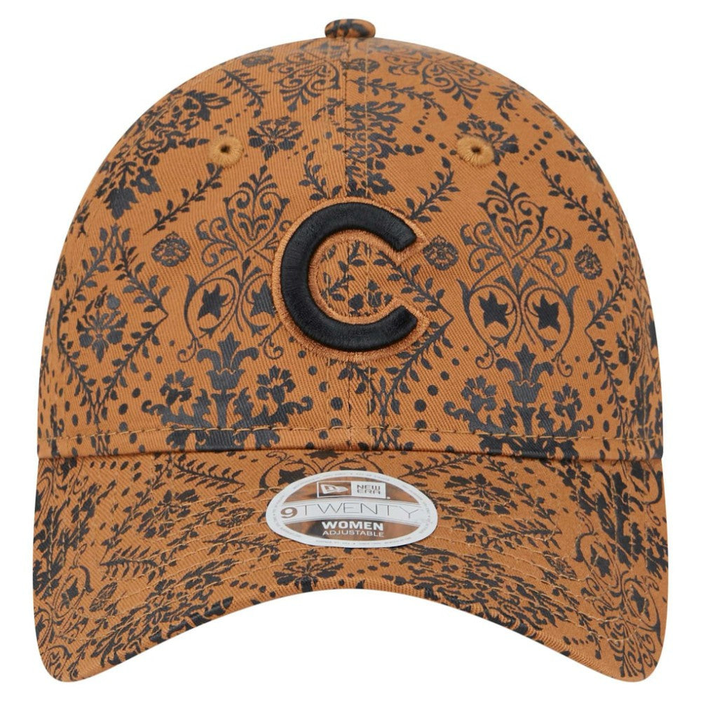 Chicago Cubs Women's Vintage Deco 9TWENTY Adjustable Hat Brown