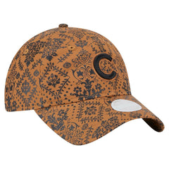 Chicago Cubs Women's Vintage Deco 9TWENTY Adjustable Hat Brown